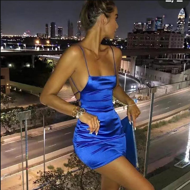 Sammy Jackson™ Jutta | Classy zomerjurk met spaghettibandjes