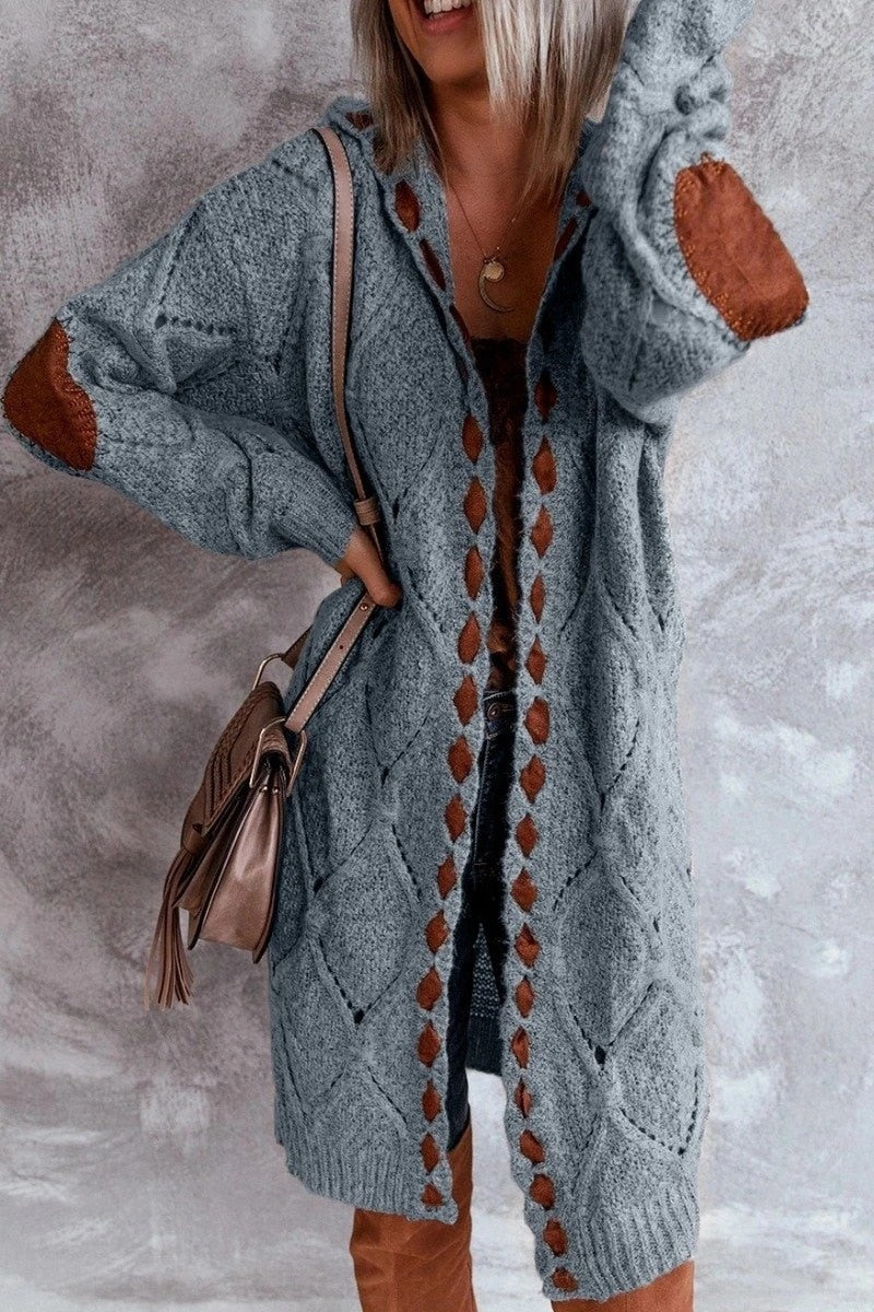 Sammy Jackson™ Evelyn | Stijlvol Lang Vest - Comfy met Capuchon
