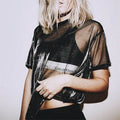 Calvin Transparante Top | Classy & Sexy Damestop