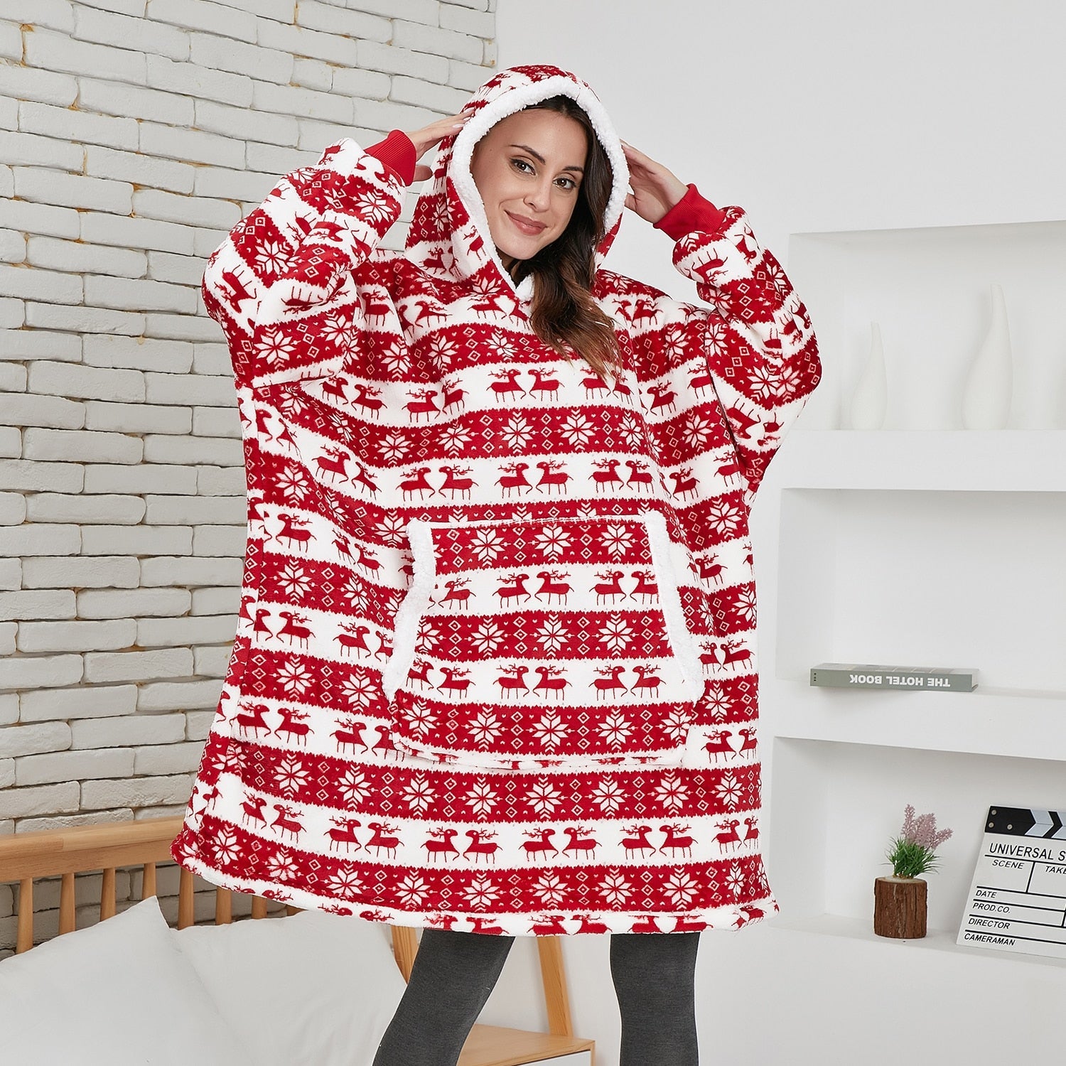 Sammy Jackson™ Hoodie & Deken | Heerlijke Combinatie van een Zachte Hoodie en Comfy Deken in één!