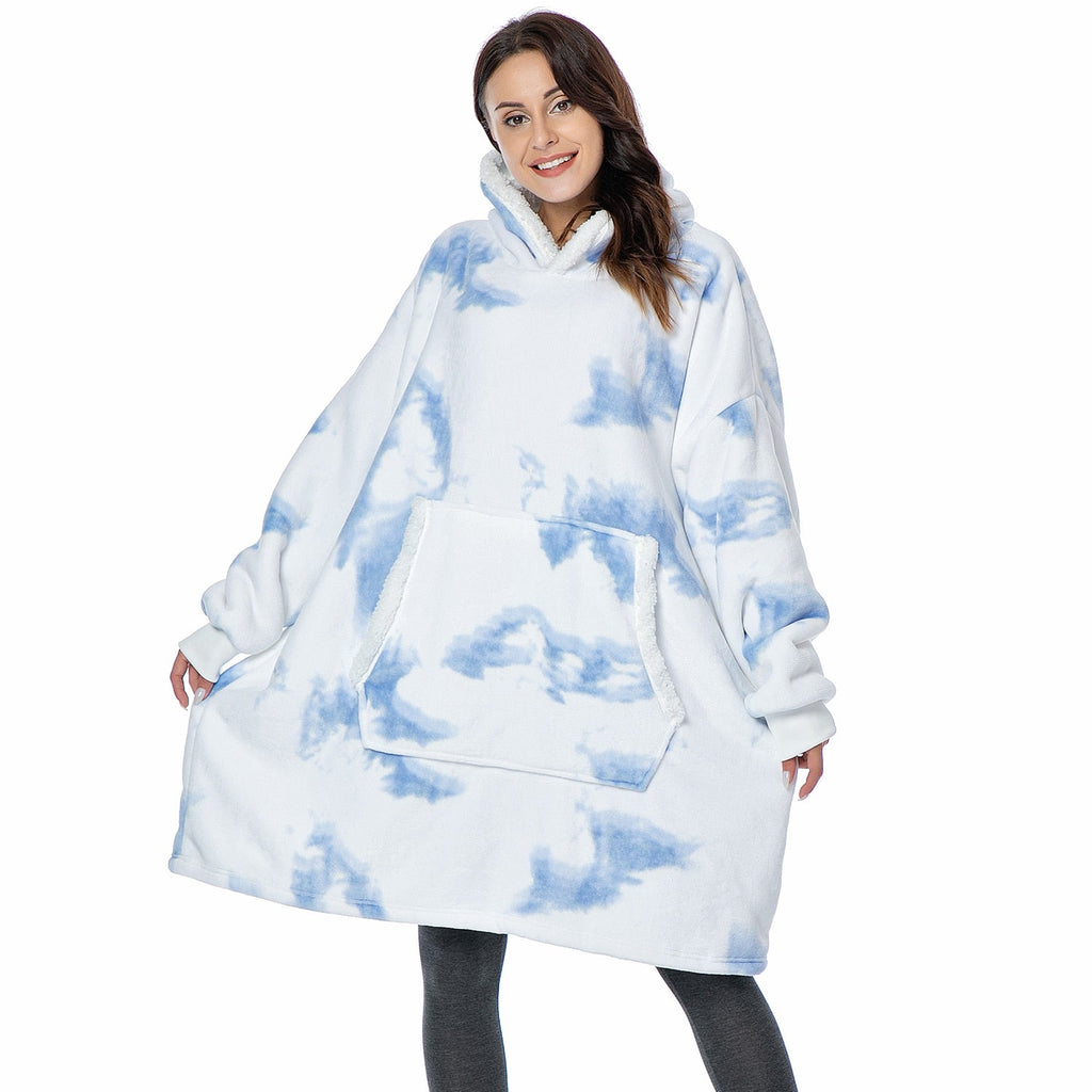 Sammy Jackson™ Hoodie & Deken | Heerlijke Combinatie van een Zachte Hoodie en Comfy Deken in één!