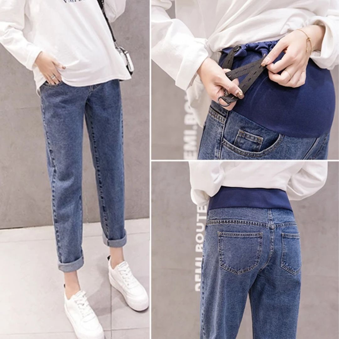 Sammy Jackson™ Britney Zwangerschapsjeans | Los & Hoge Taille