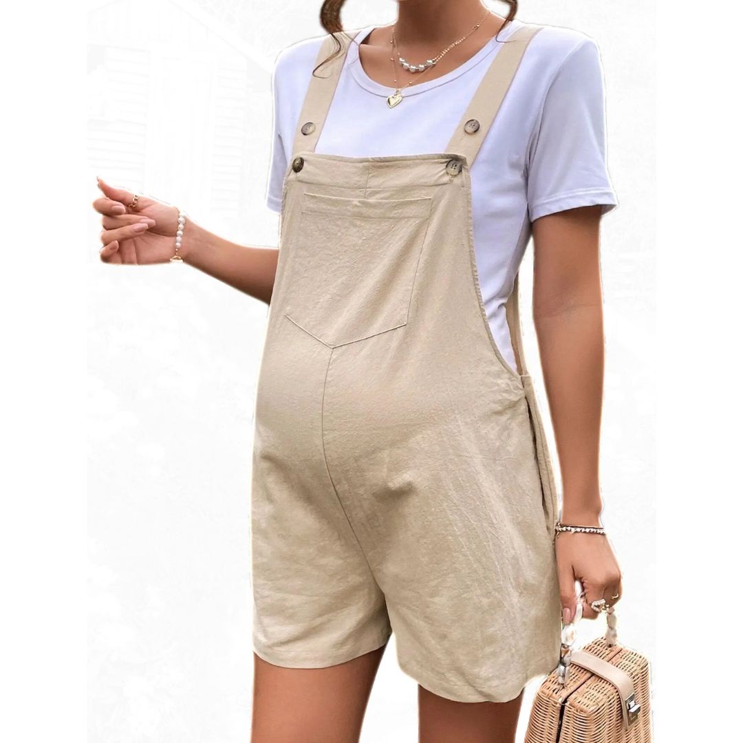 Sammy Jackson™ Lacey Zwangerschapsjumpsuit | Zacht & Los