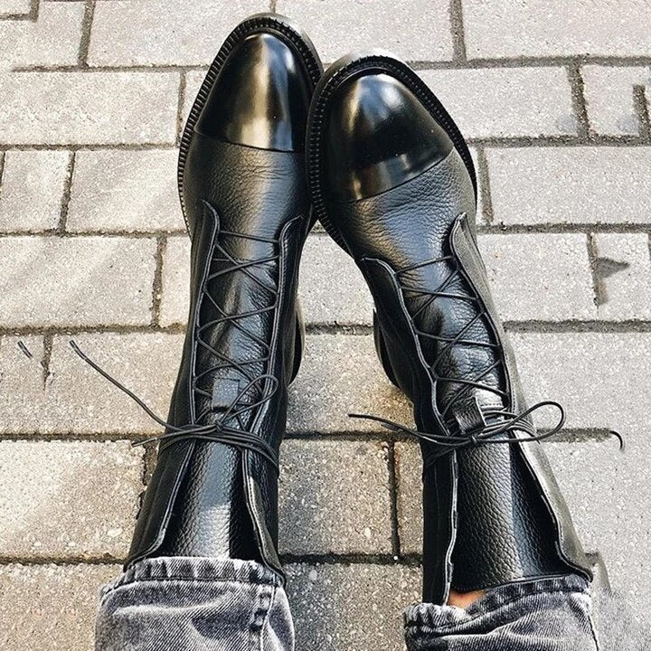 Vintage Dames Enkellaarzen – Marvella