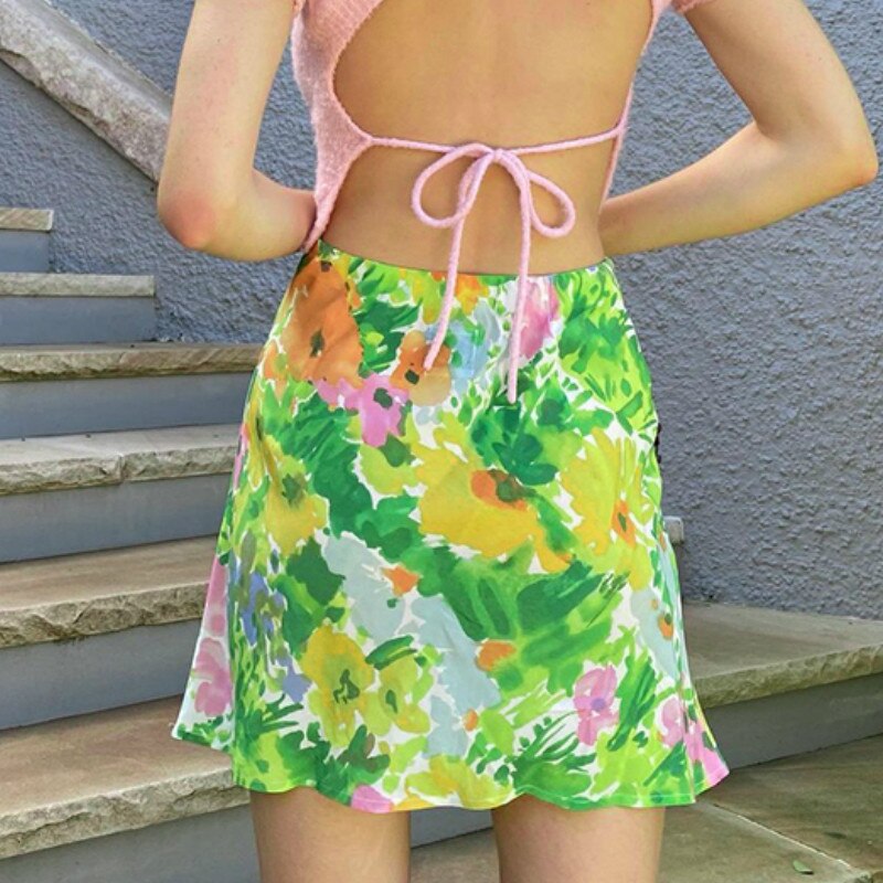 Sammy Jackson™ Baya Bohemian Rok | Een zomerse rok met bloemenprint