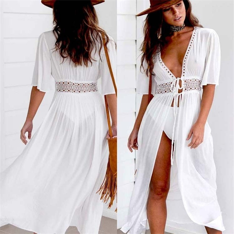 Sammy Jackson™ Sara strand tuniek | De ideale luchtige strandjurk voor deze zomer