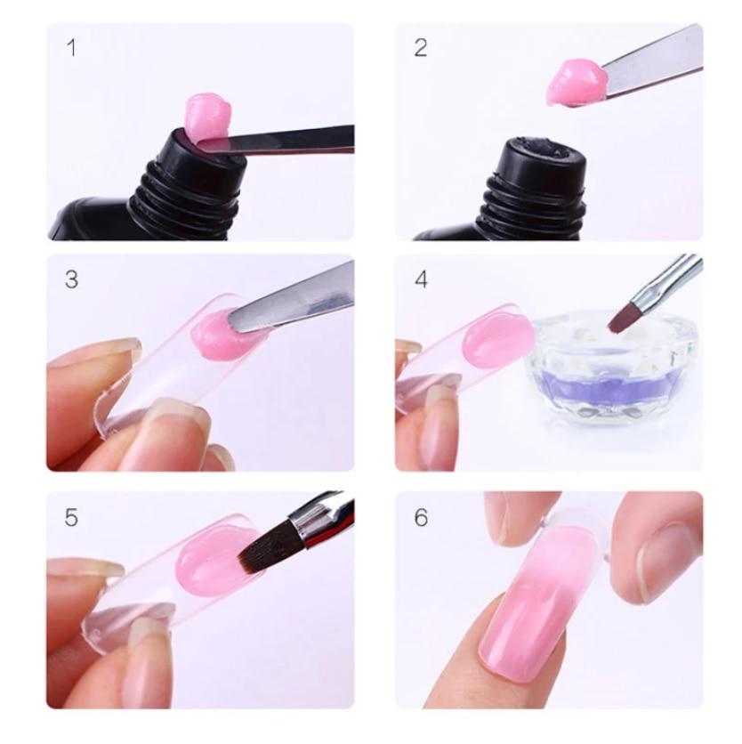 Dana DIY Complete Polygel Nagel set | Zet zelf de mooiste nagels