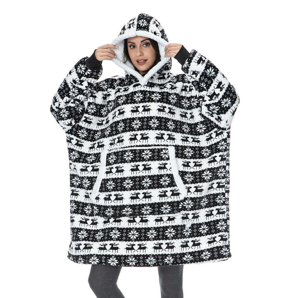Sammy Jackson™ Hoodie & Deken | Heerlijke Combinatie van een Zachte Hoodie en Comfy Deken in één!