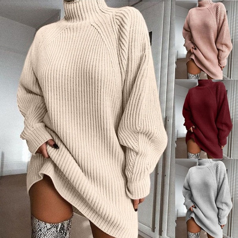 Sammy Jackson™ Lilia™ | Lange Wintertrui Damesfashion