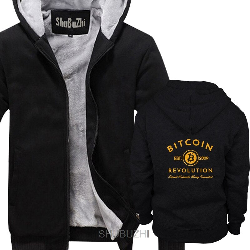 Sammy Jackson Bitcoin Revolution™ | Herfst & Winter Hoodie met Zachte Voering