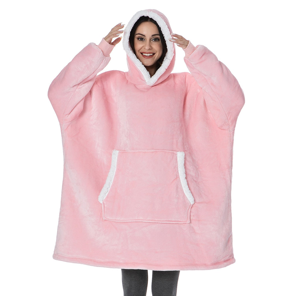 Sammy Jackson™ Hoodie & Deken | Heerlijke Combinatie van een Zachte Hoodie en Comfy Deken in één!