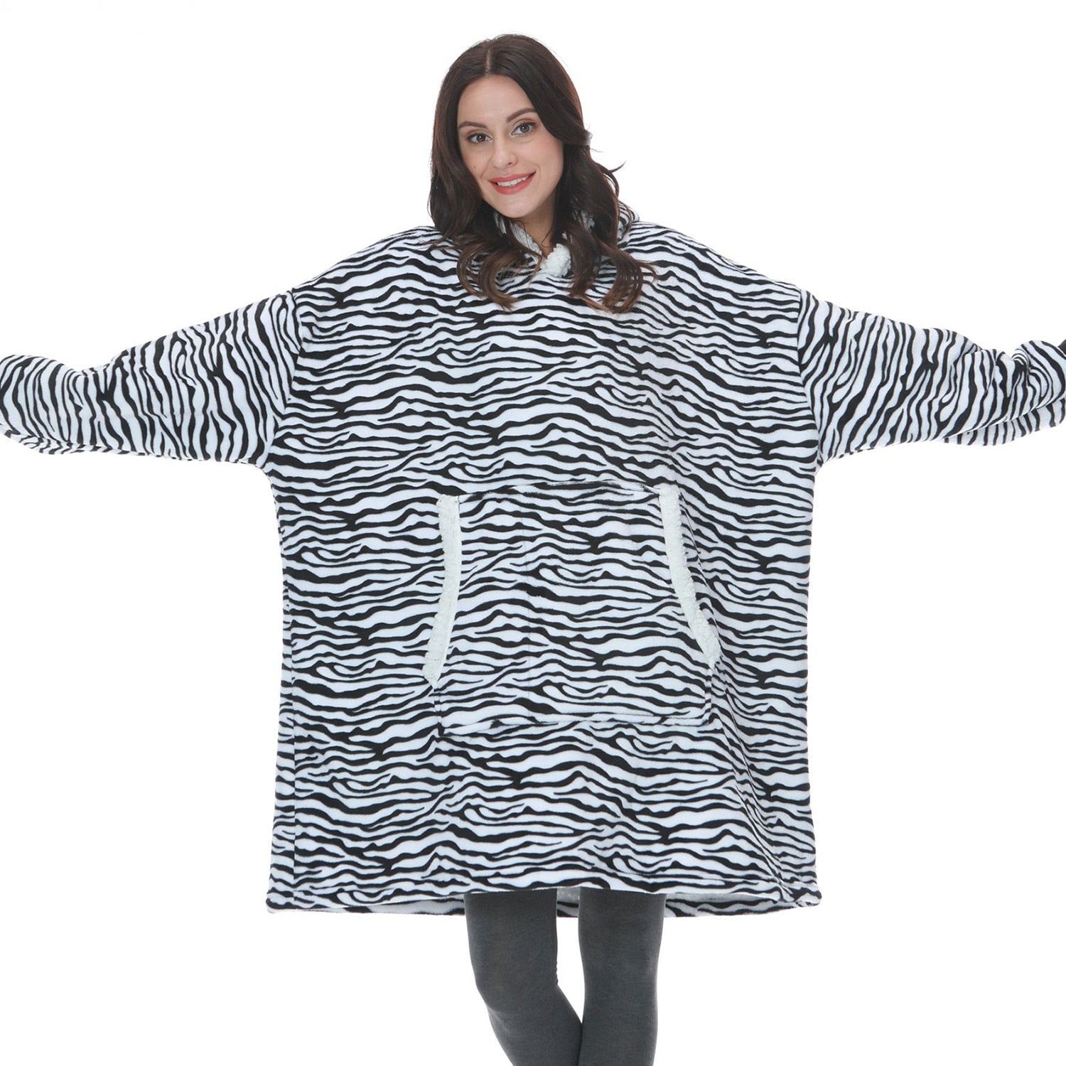 Sammy Jackson™ Hoodie & Deken | Heerlijke Combinatie van een Zachte Hoodie en Comfy Deken in één!