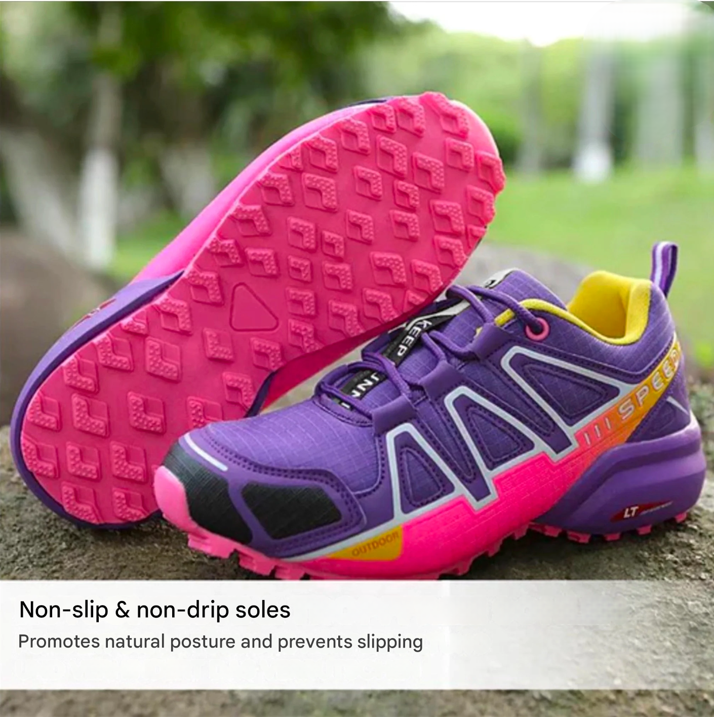 Wandelsneakers met Antislipzool – Elias