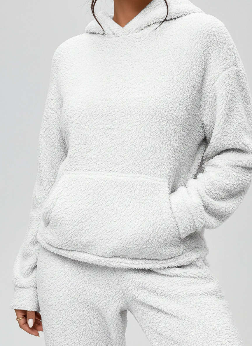 Lange Hoodie Met Zak - Saskia