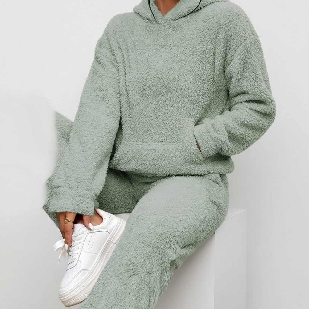 Lange Hoodie Met Zak - Saskia