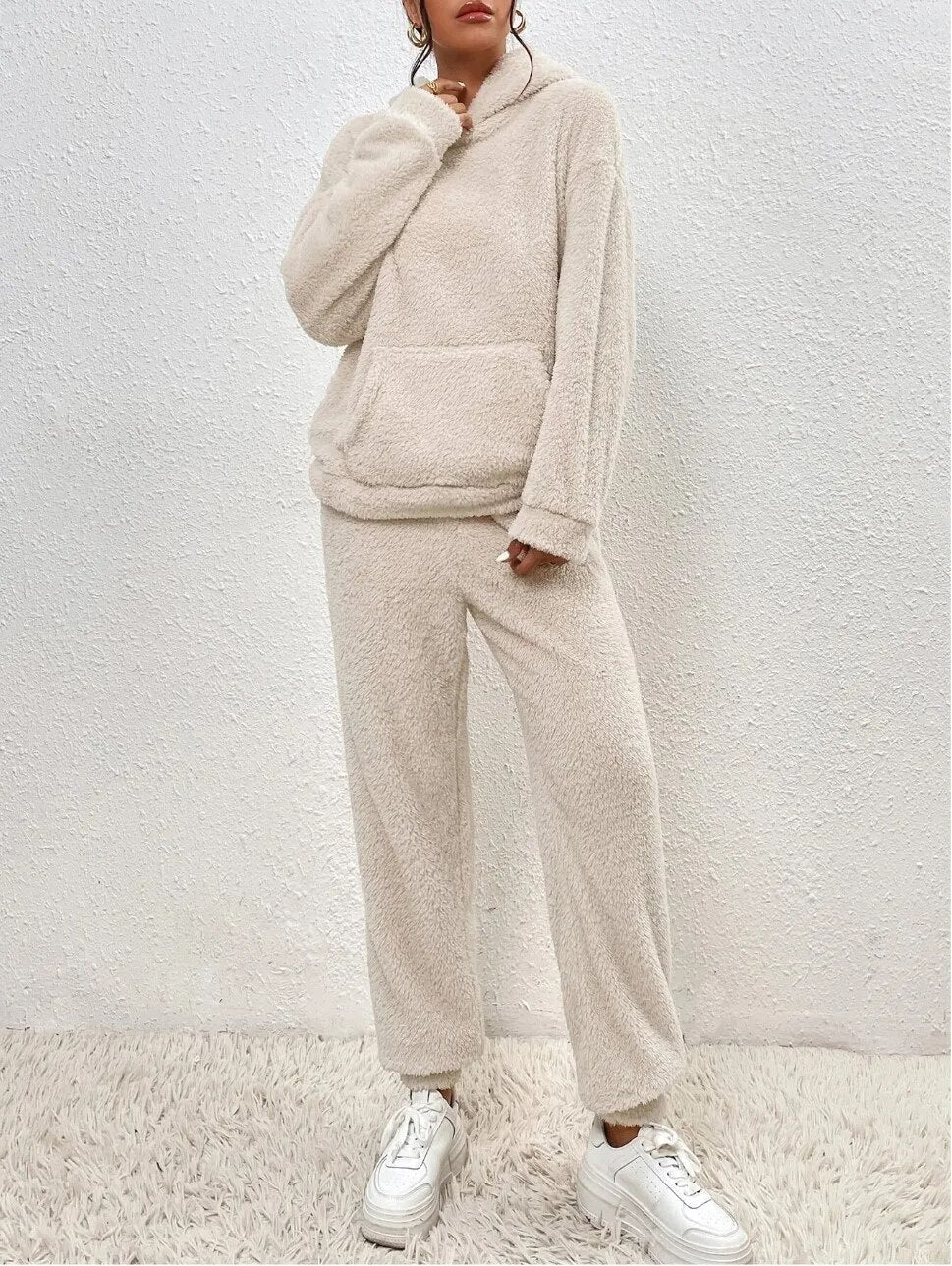 Lange Hoodie Met Zak - Saskia