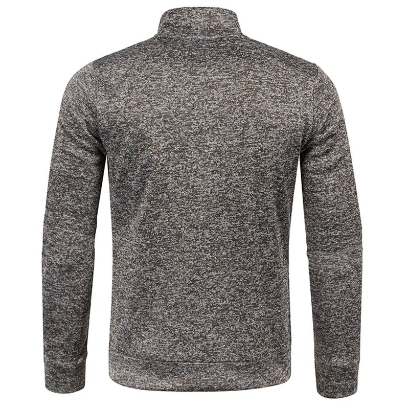 Sammy Jackson™ Coltrui met Rits | Dikkere trui met halve rits