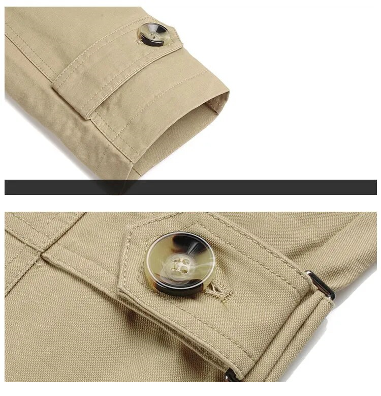 Sammy Jackson™ Trenchcoat | Stijlvolle lange jas