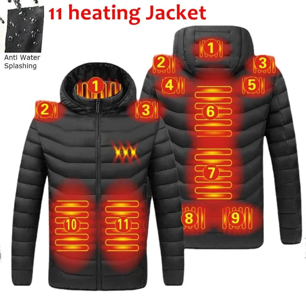 Sammy Jackson™ Smart Verwarmingsjas | USB-thermostaatjas