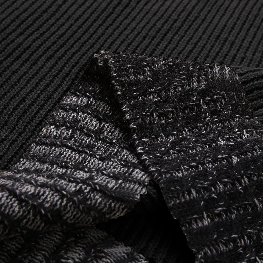 Sammy Jackson™ Casual Trui | Vintage wollen trui met hoge kraag
