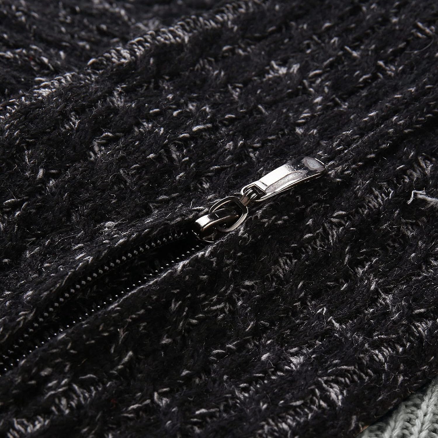 Sammy Jackson™ Casual Trui | Vintage wollen trui met hoge kraag