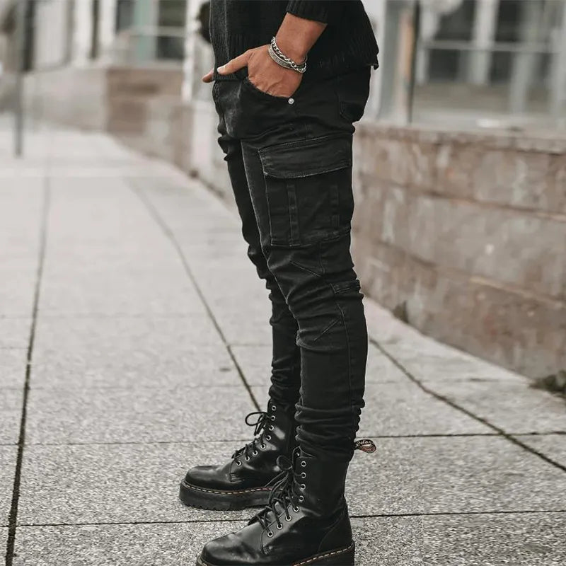 Sammy Jackson™ Cargo Jeans | Het gemak van een cargobroek, kwaliteit van een spijkerbroek!