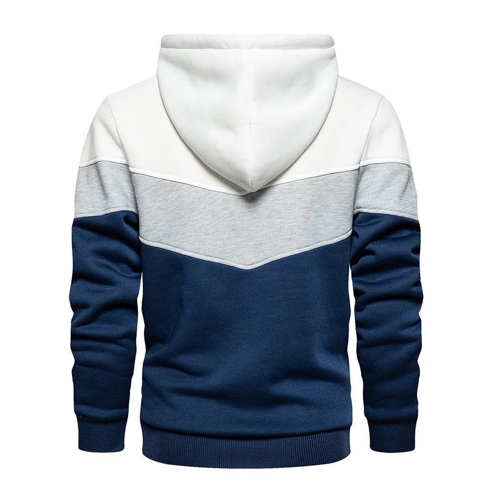 Sammy Jackson™ Patchwork Hoodie | Warme fleece-streetwear