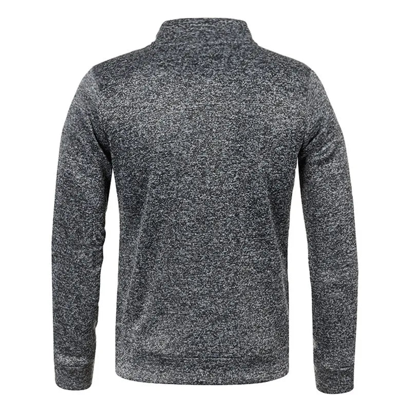 Sammy Jackson™ Coltrui met Rits | Dikkere trui met halve rits