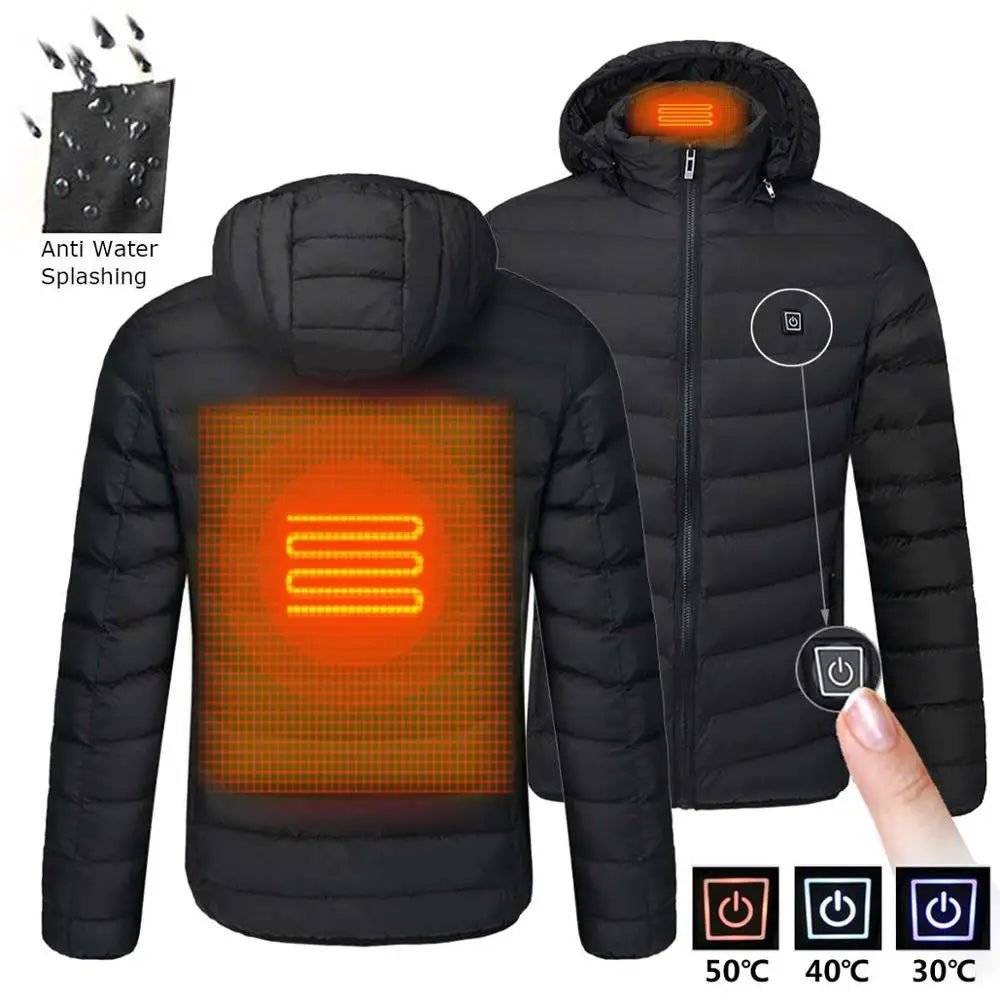 Sammy Jackson™ Smart Verwarmingsjas | USB-thermostaatjas