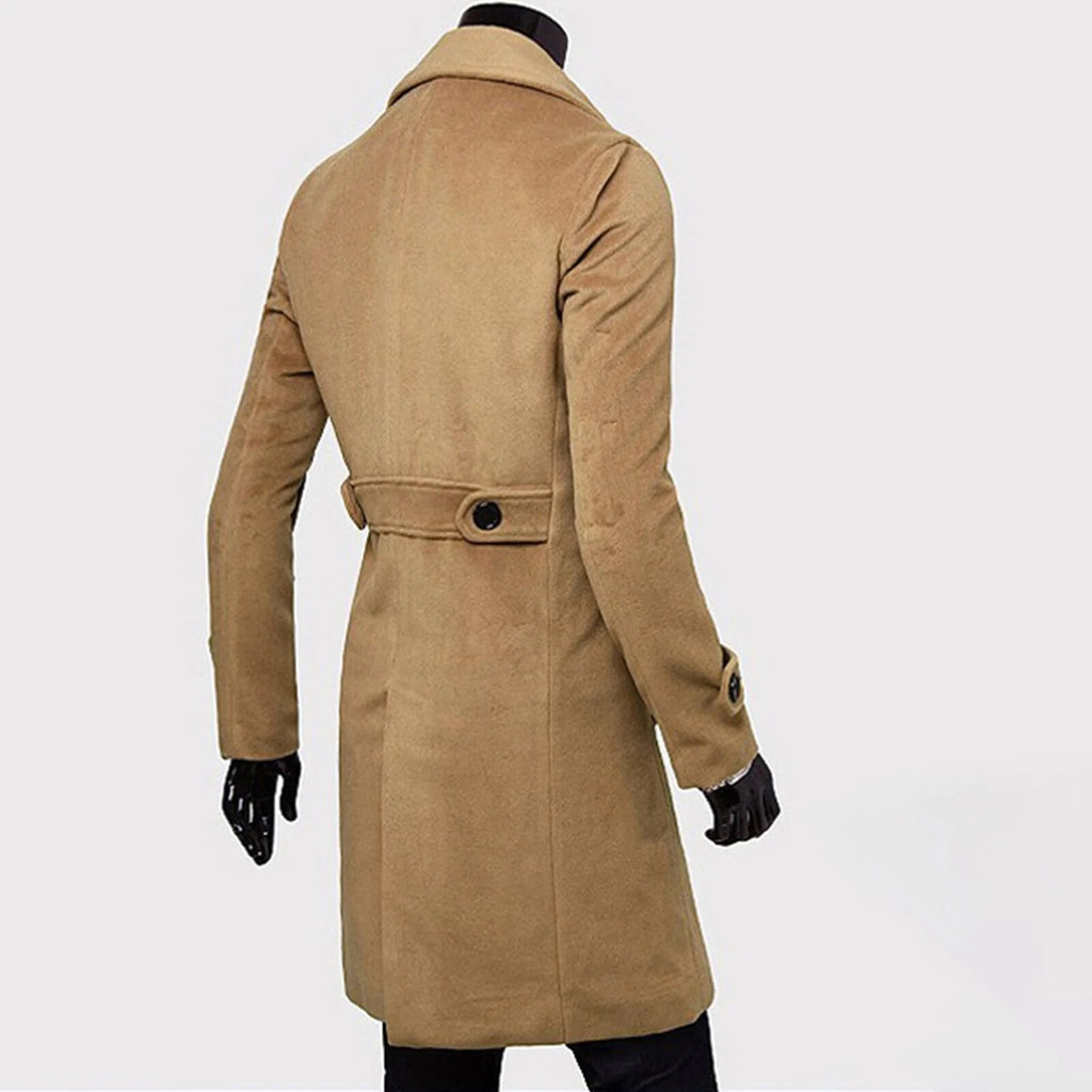 Sammy Jackson™ Britse Trenchcoat| Winddichte jas met dubbele rij knopen