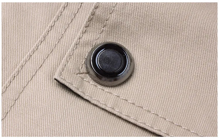 Sammy Jackson™ Slim Fit Windjack | Militaire stijl voor elke dag