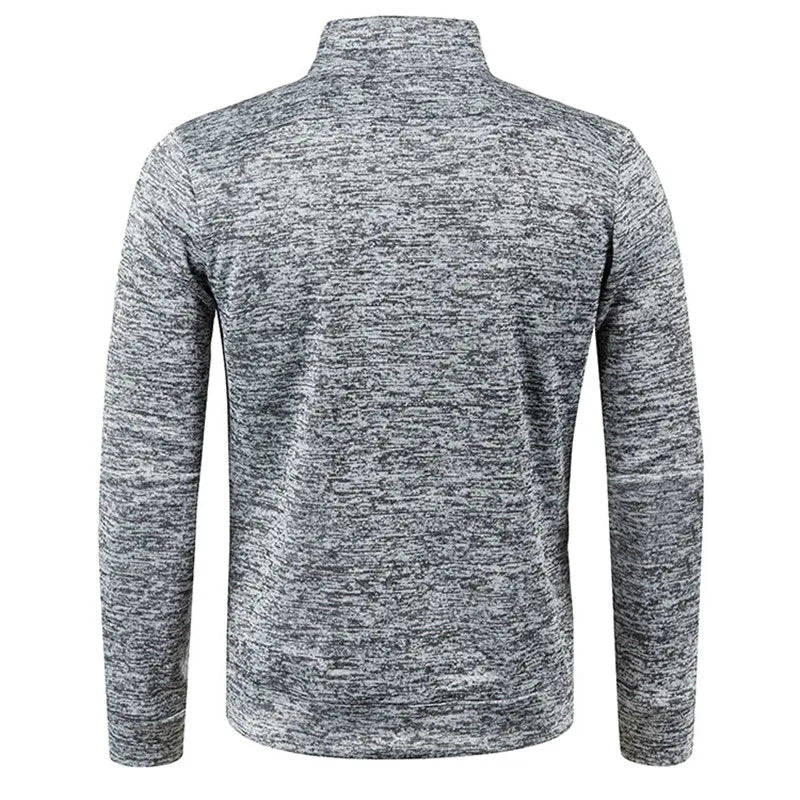 Sammy Jackson™ Coltrui met Rits | Dikkere trui met halve rits