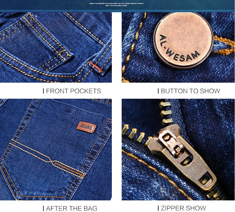 Sammy Jackson™ Jeans | Rechte casual rekbare jeans