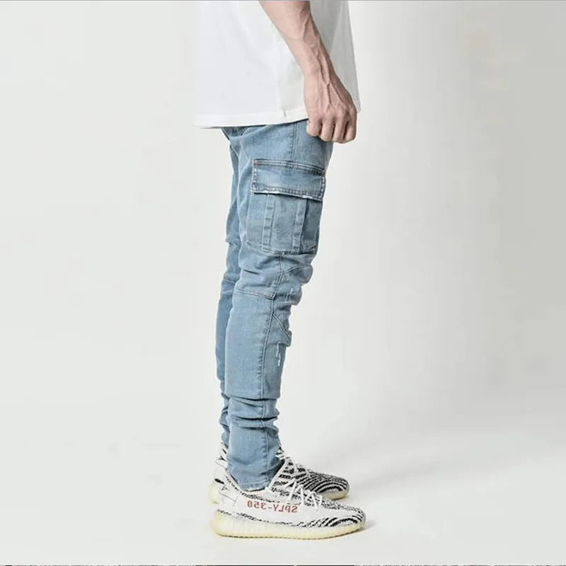Sammy Jackson™ Cargo Jeans | Het gemak van een cargobroek, kwaliteit van een spijkerbroek!