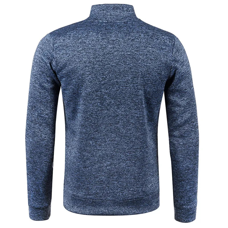 Sammy Jackson™ Coltrui met Rits | Dikkere trui met halve rits