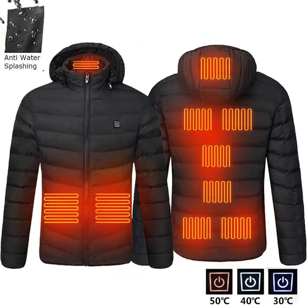 Sammy Jackson™ Smart Verwarmingsjas | USB-thermostaatjas