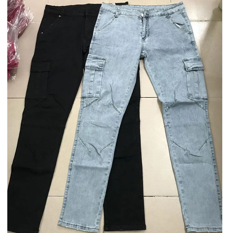Sammy Jackson™ Cargo Jeans | Het gemak van een cargobroek, kwaliteit van een spijkerbroek!