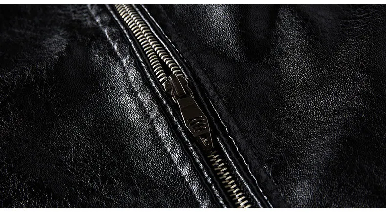Sammy Jackson™ Leren Jas | Casual warme jas