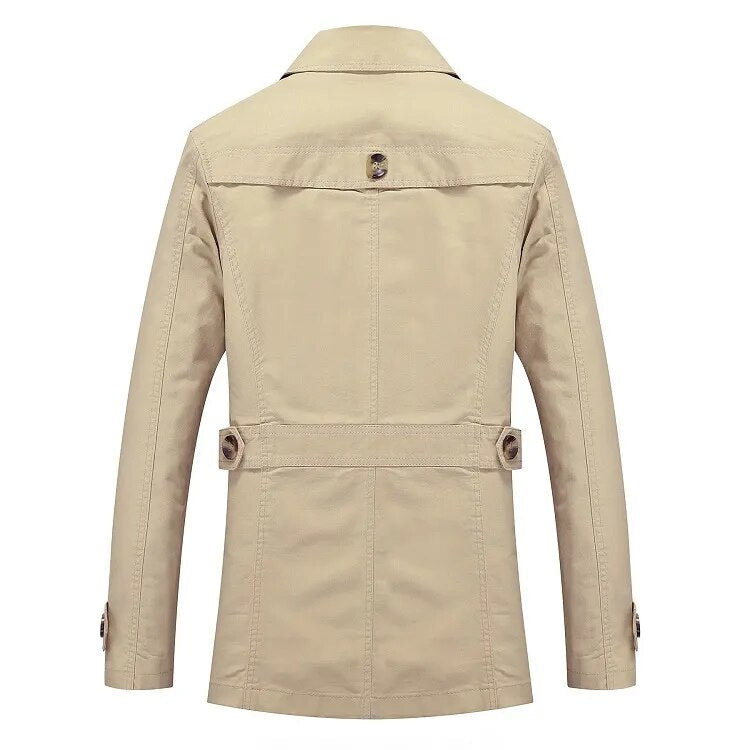 Sammy Jackson™ Trenchcoat | Stijlvolle lange jas
