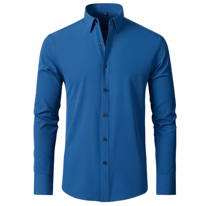 Sammy Jackson™ Egbert Smooth Overhemd | Kreukvrij en stijlvol overhemd