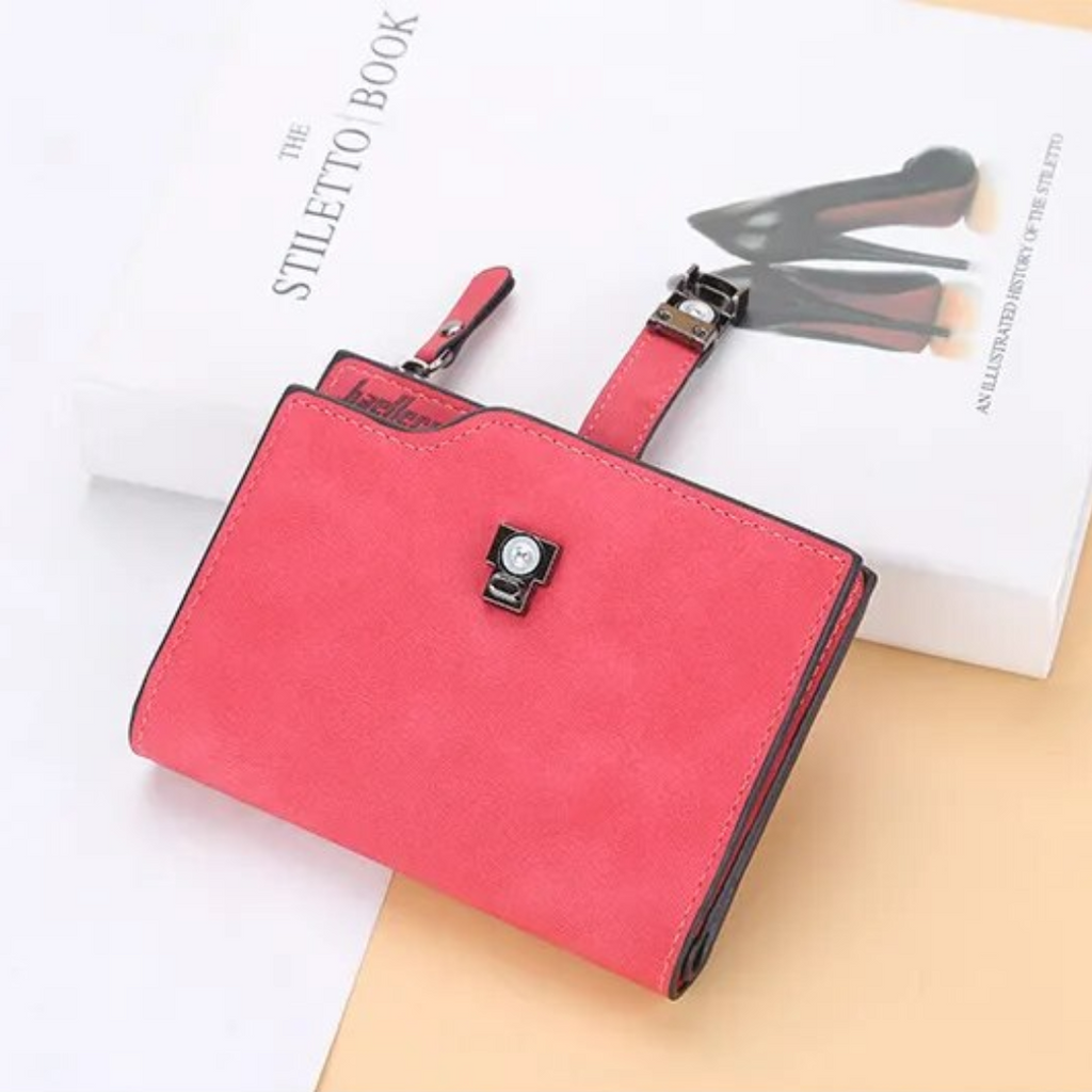 Compacte Portemonnee met Magnetische Gesp | Handig & Trendy