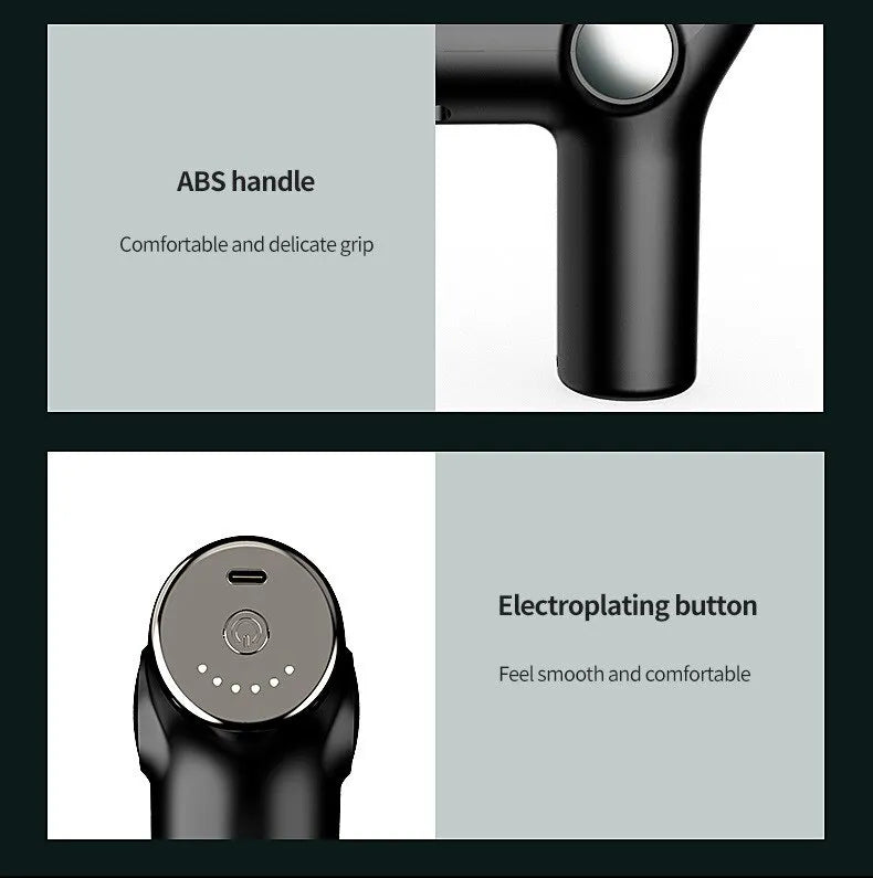 Sammy Jackson™ Massage Gun | Draagbaar pistoolvibratie-massageapparaat