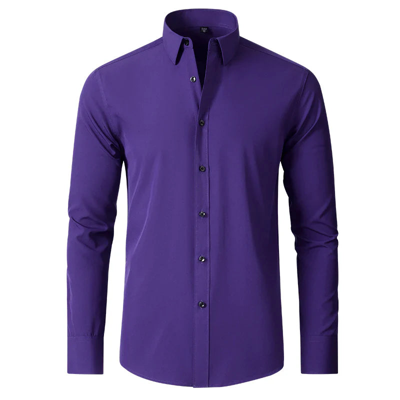 Sammy Jackson™ Egbert Smooth Overhemd | Kreukvrij en stijlvol overhemd