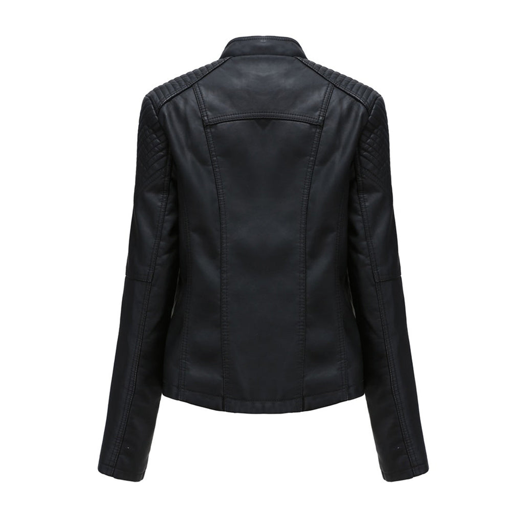 Elani - Trendy Leren Jack voor Dames