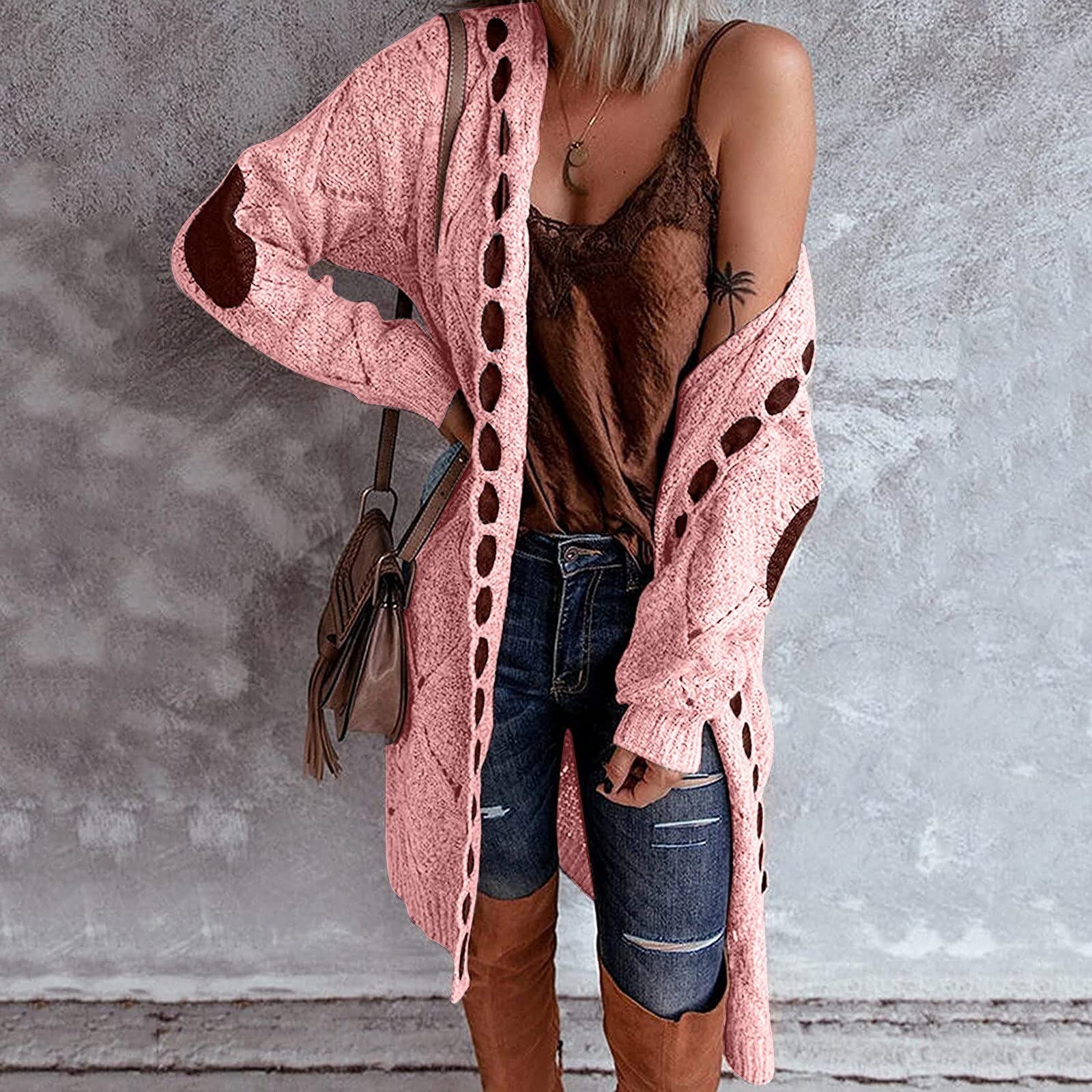 Sammy Jackson™ Evelyn | Stijlvol Lang Vest - Comfy met Capuchon