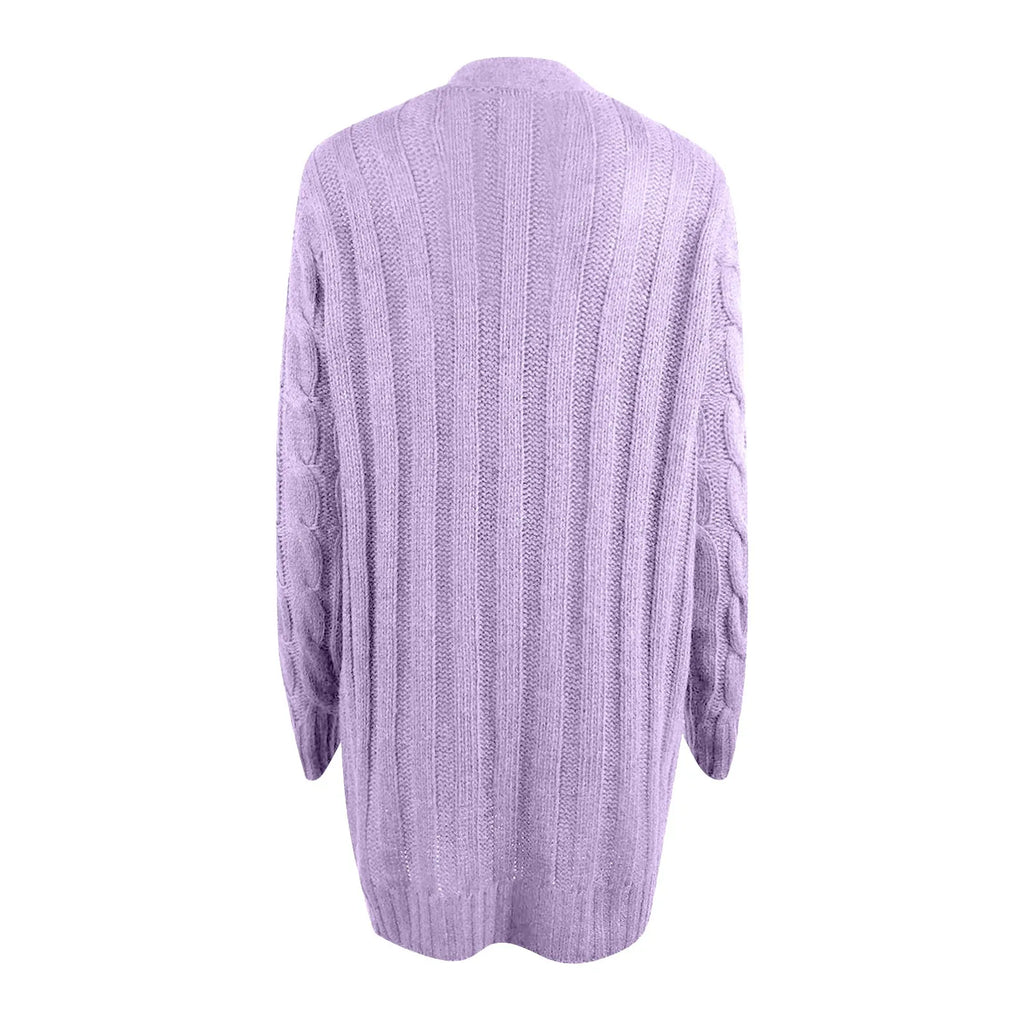 Gebreid Damesvest met Knopen – Noor