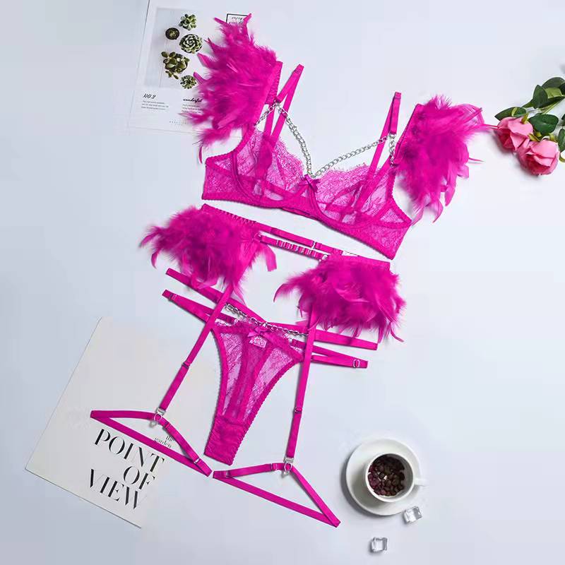 Sammy Jackson™ Mirella 3-delige lingerieset | Een sexy set met unieke details