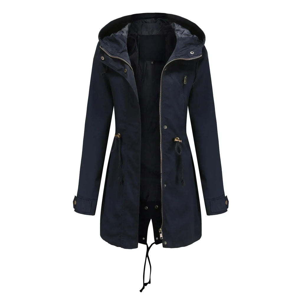 Stijlvolle Dames Jas met Capuchon – Marielle
