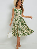 Zomerse Midi-Jurk met Bloemenprint – Fenna