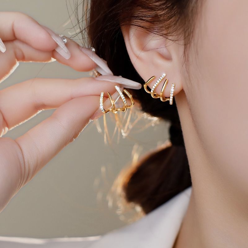 Claw Earrings | 4 oorbellen in 1